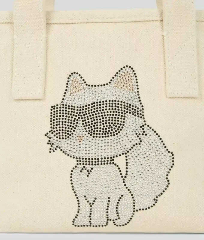 IKON CHOUPETTE RHINESTONE KÜÇÜK ALIŞVERİŞ ÇANTASI IKON CHOUPETTE RHINESTONE KÜÇÜK ALIŞVERİŞ ÇANTASI
