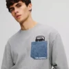 IKON DENIM CEPLİ SWEATSHIRT IKON DENIM CEPLİ SWEATSHIRT