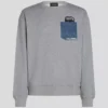 IKON DENIM CEPLİ SWEATSHIRT IKON DENIM CEPLİ SWEATSHIRT