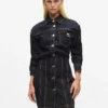 Ikon denim gömlek elbise Ikon denim gömlek elbise