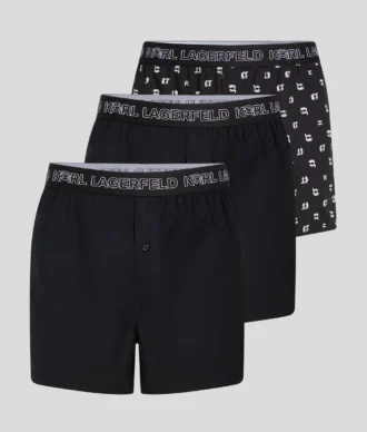 IKON DOKUMA BOXER ŞORT – 3’LÜ PAKET