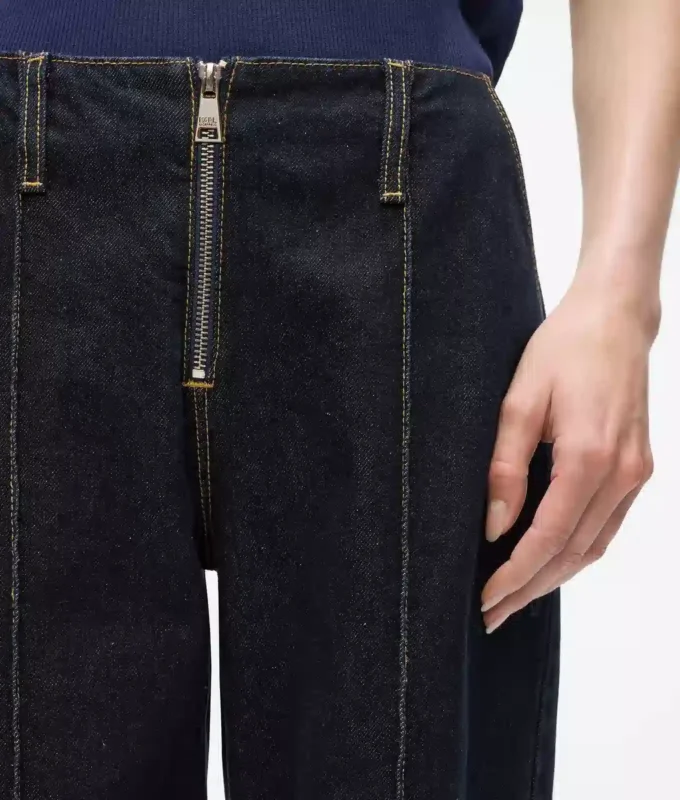 Ikon geniş paça kot pantolon Ikon geniş paça kot pantolon