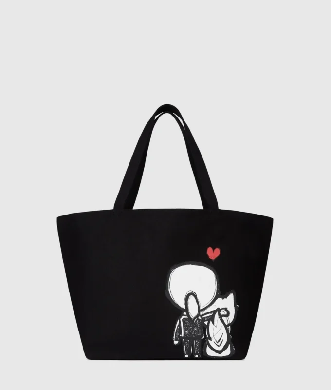 Ikon Hearts alışveriş çantası Ikon Hearts alışveriş çantası