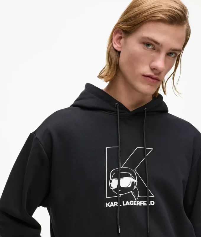 Ikon K-initial kapüşonlu sweatshirt Ikon K-initial kapüşonlu sweatshirt