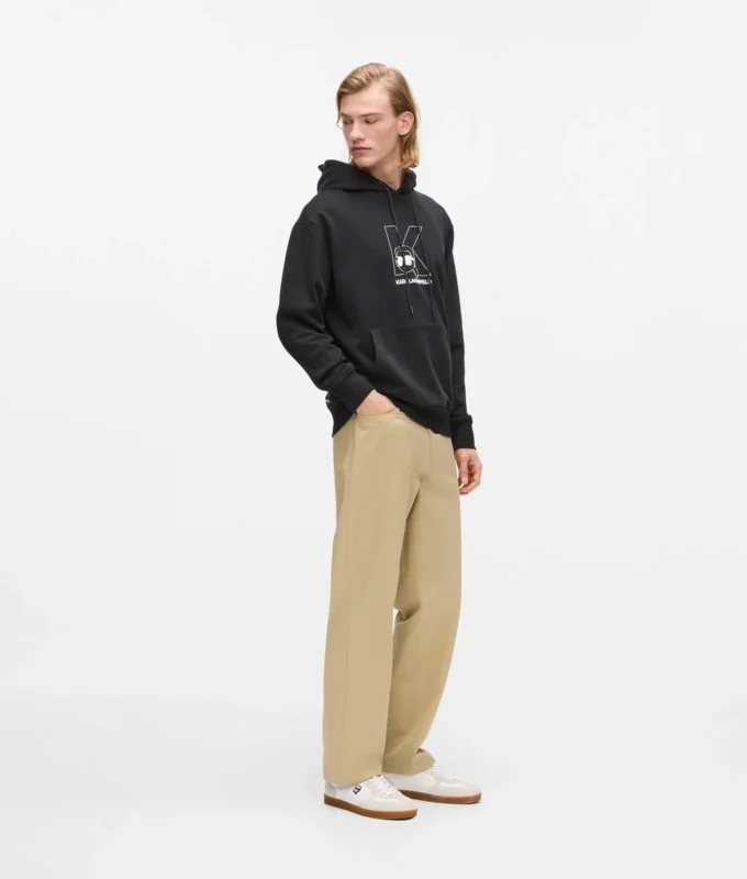 Ikon K-initial kapüşonlu sweatshirt Ikon K-initial kapüşonlu sweatshirt