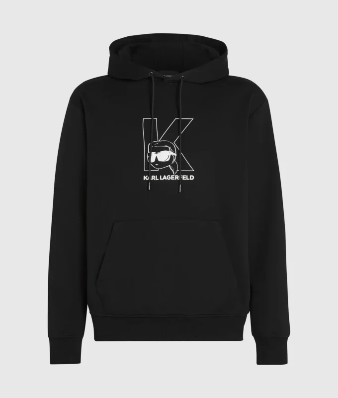 Ikon K-initial kapüşonlu sweatshirt Ikon K-initial kapüşonlu sweatshirt