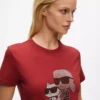 IKON KARL & CHOUPETTE RHINESTONE TİŞÖRT