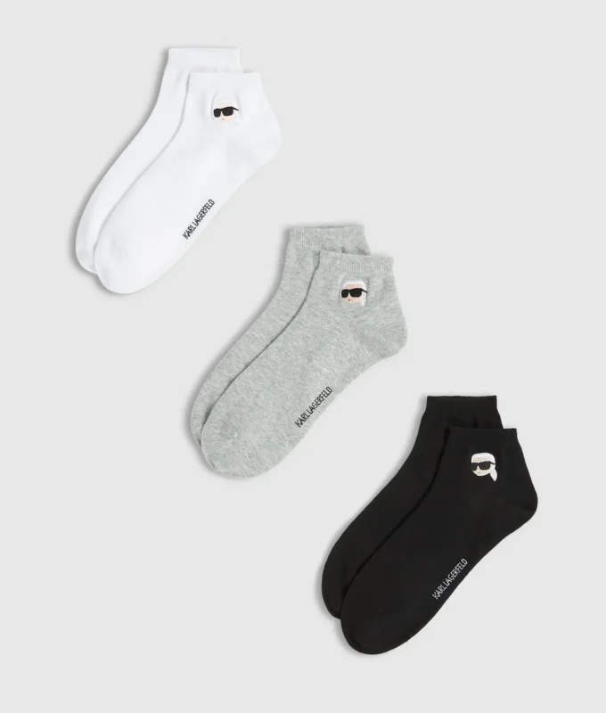 Ikon kısa çoraplar – 3’lü paket Ikon kısa çoraplar – 3’lü paket