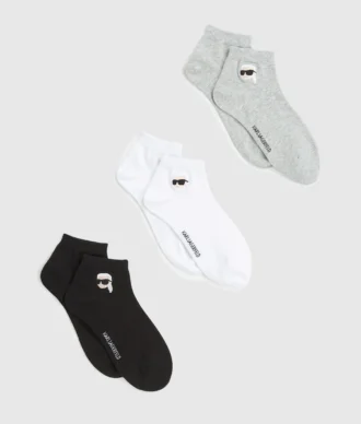 Ikon kısa çoraplar – 3’lü paket