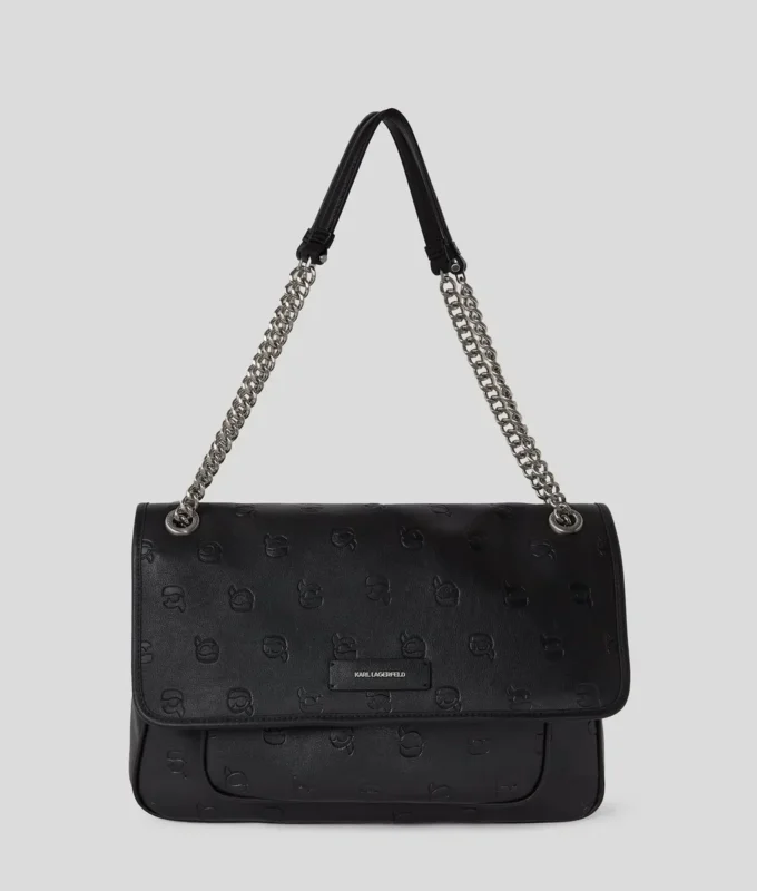 IKON MONOGRAM BÜYÜK OMUZ ÇANTASI
