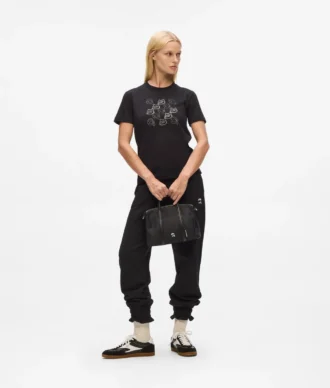 Ikon naylon küçük tote çanta