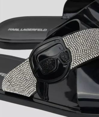 IKON NFT JELLY RHINESTONE SANDALET