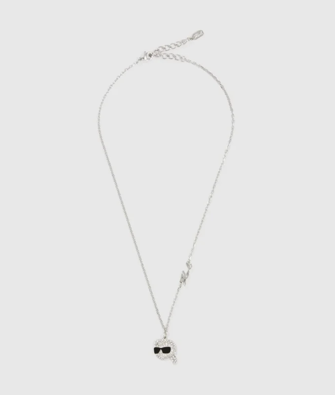 IKON PAVÉ CHARM KOLYE IKON PAVÉ CHARM KOLYE