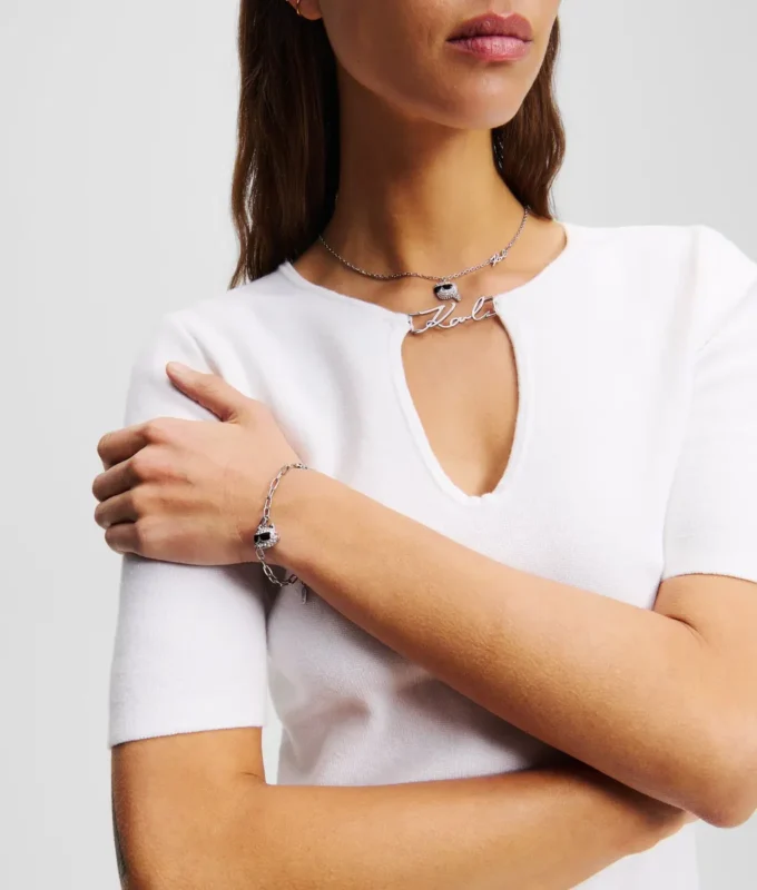 IKON PAVÉ CHOUPETTE CHARM BİLEZİK IKON PAVÉ CHOUPETTE CHARM BİLEZİK