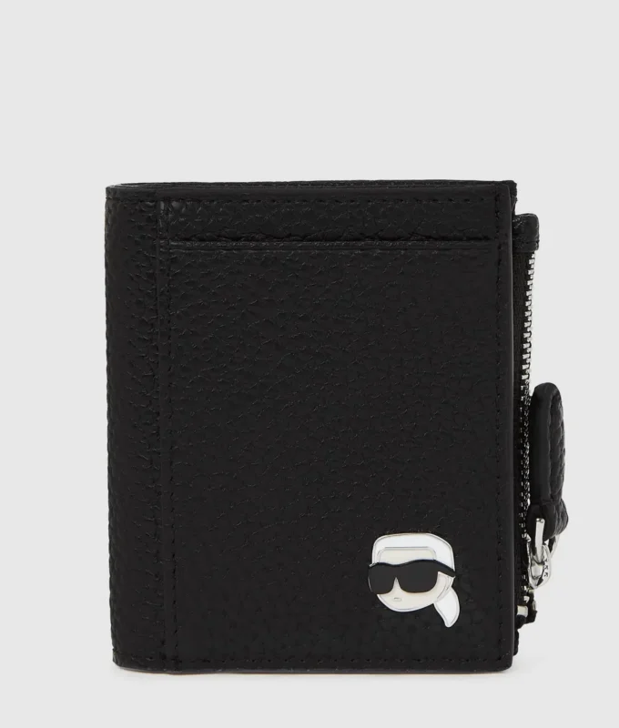 Ikon Pebble küçük çift katlı cüzdan