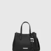 Ikon pürüzsüz küçük tote çanta
