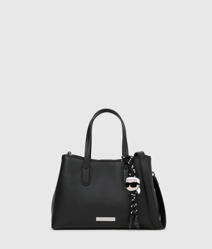 Ikon pürüzsüz küçük tote çanta