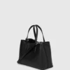 Ikon pürüzsüz küçük tote çanta