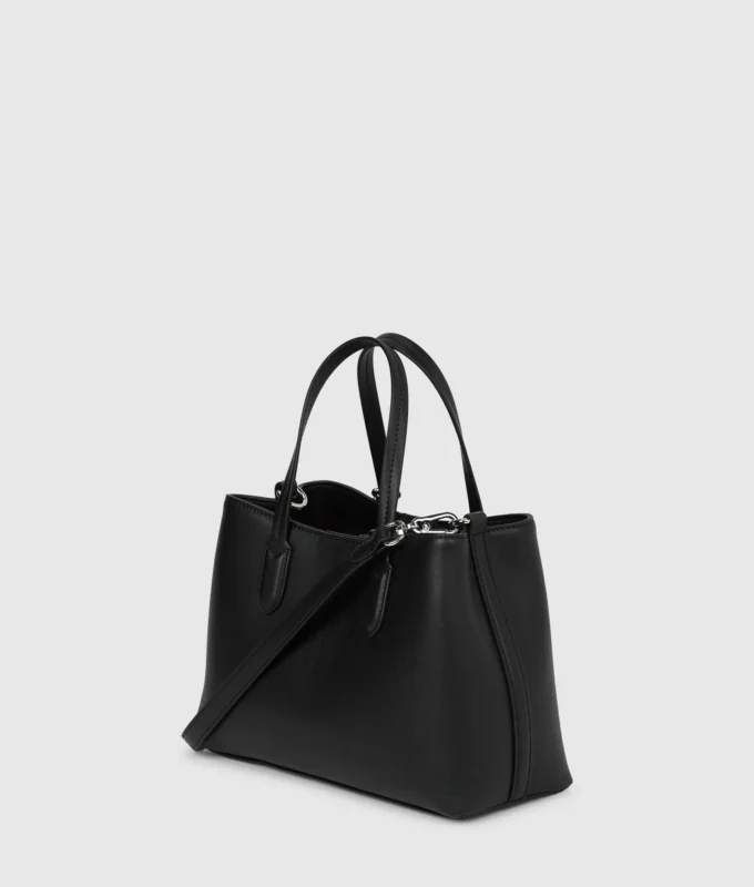 Ikon pürüzsüz küçük tote çanta