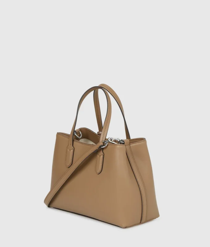 Ikon pürüzsüz küçük tote çanta