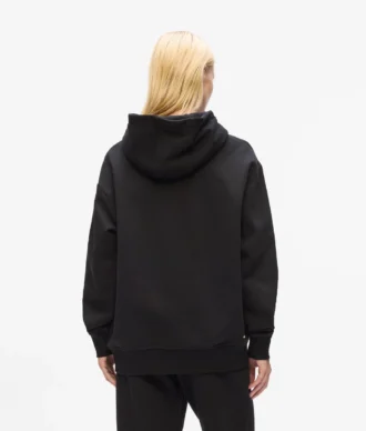 Ikon rhinestone kapüşonlu sweatshirt