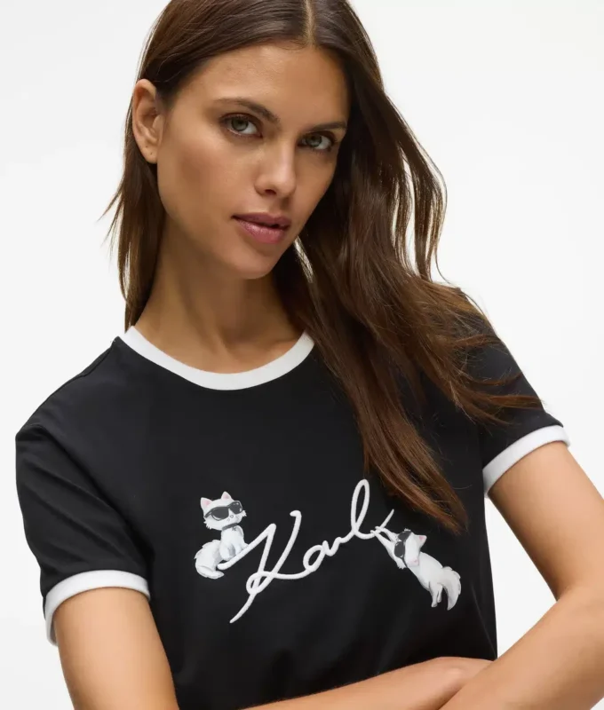Ikon Signature Choupette T-shirt Ikon Signature Choupette T-shirt