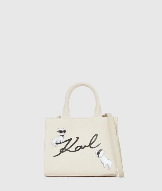Ikon Signature Choupette tote çanta Ikon Signature Choupette tote çanta