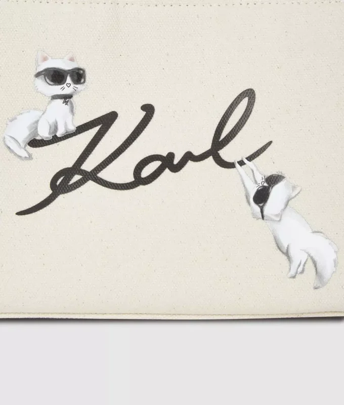 Ikon Signature Choupette tote çanta Ikon Signature Choupette tote çanta