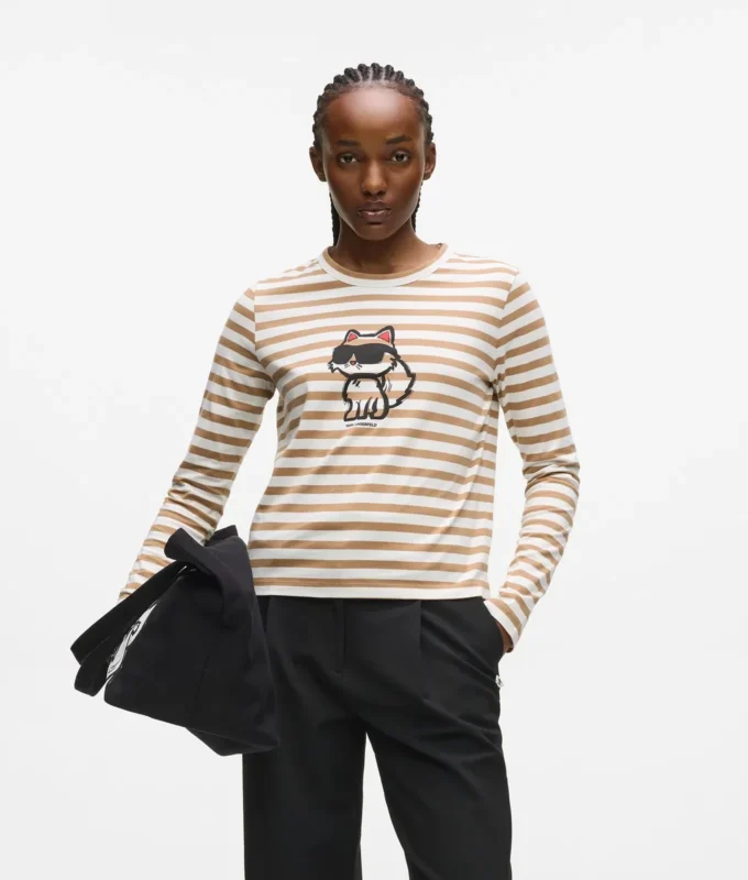 IKON STRIPE UZUN KOLLU TİŞÖRT IKON STRIPE UZUN KOLLU TİŞÖRT