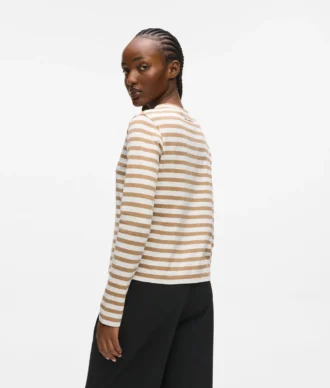 IKON STRIPE UZUN KOLLU TİŞÖRT