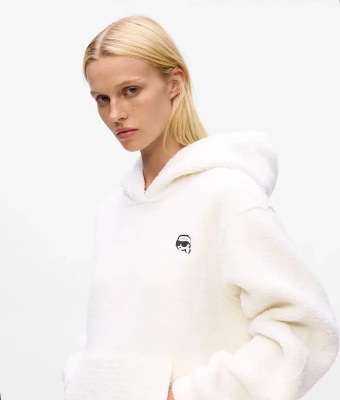 Ikon teddy kapüşonlu sweatshirt Ikon teddy kapüşonlu sweatshirt