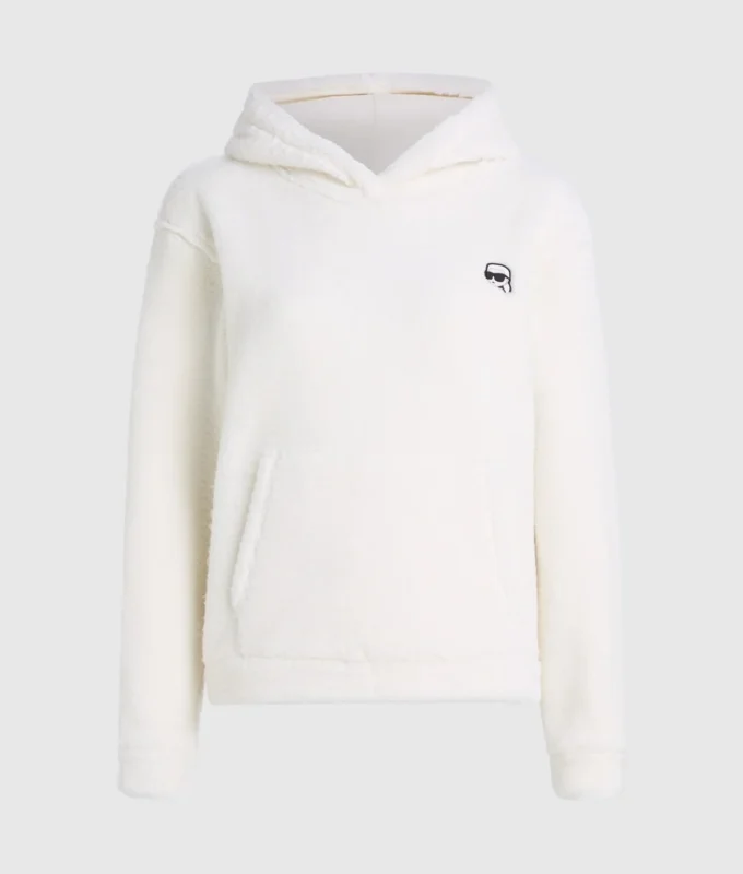 Ikon teddy kapüşonlu sweatshirt Ikon teddy kapüşonlu sweatshirt