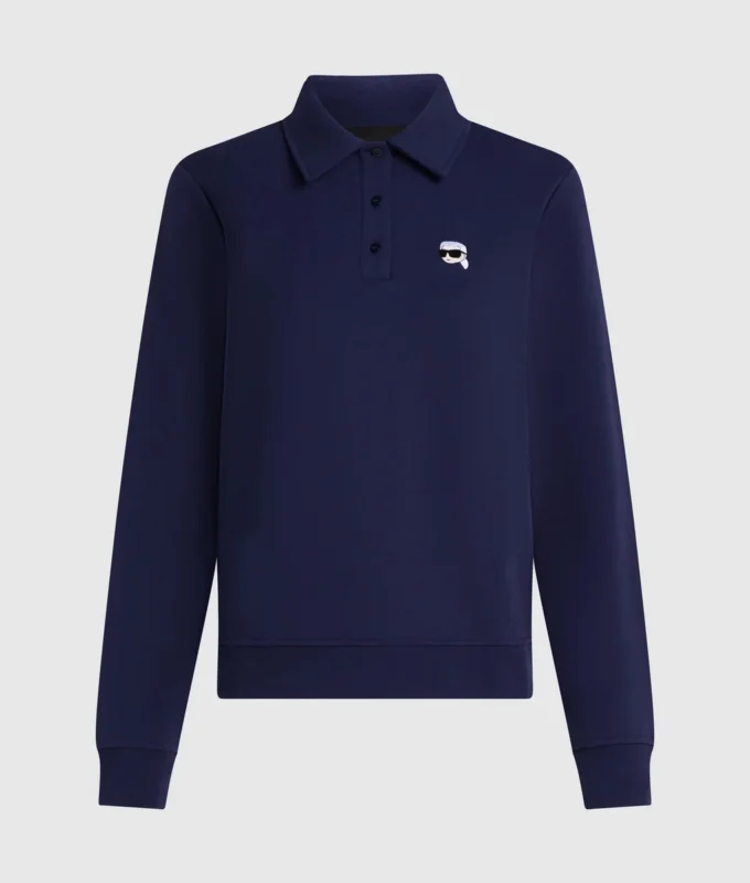 Ikon uzun kollu polo gömlek Ikon uzun kollu polo gömlek