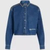 Çivili denim gömlek Çivili denim gömlek