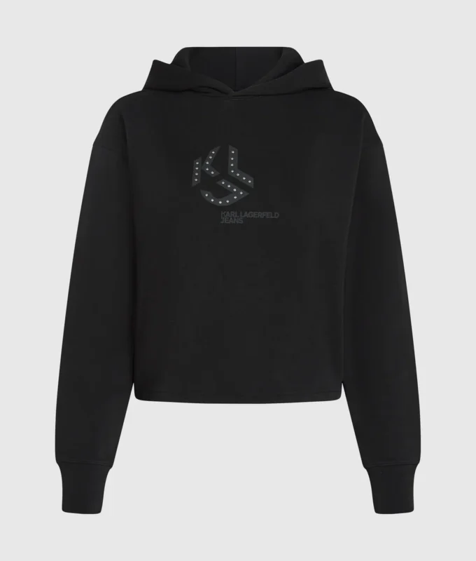 Çivili Monogram kapüşonlu sweatshirt Çivili Monogram kapüşonlu sweatshirt