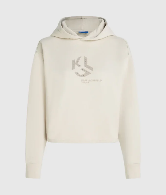 Çivili Monogram kapüşonlu sweatshirt Çivili Monogram kapüşonlu sweatshirt
