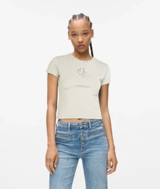 Çivili Monogram T-shirt