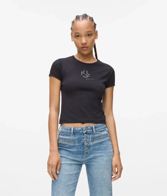 Çivili Monogram T-shirt Çivili Monogram T-shirt