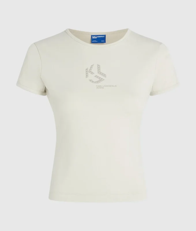 Çivili Monogram T-shirt Çivili Monogram T-shirt