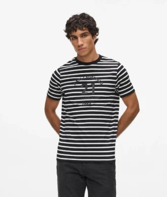 Çizgili T-shirt