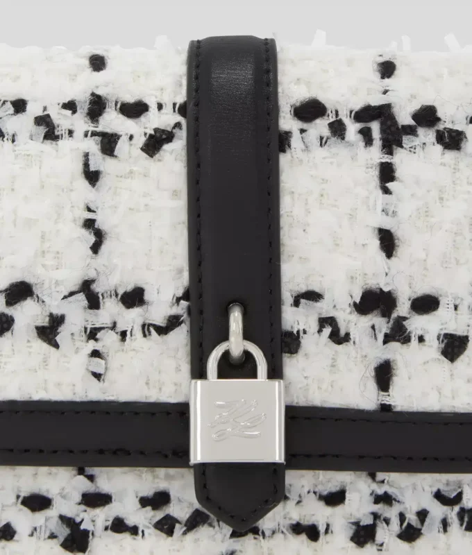 K/AUTOGRAPH PADLOCK BOUCLÉ OMUZ ÇANTASI K/AUTOGRAPH PADLOCK BOUCLÉ OMUZ ÇANTASI