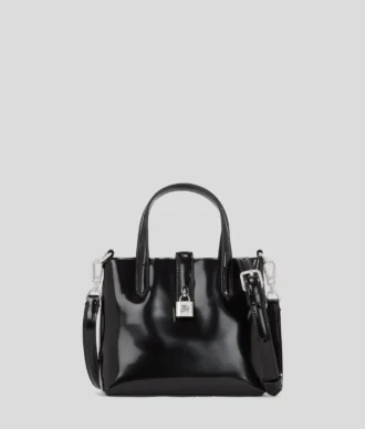 K/AUTOGRAPH PADLOCK MINI TOTE ÇANTA