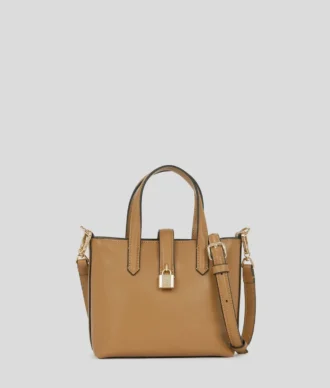 K/AUTOGRAPH PADLOCK MINI TOTE ÇANTA