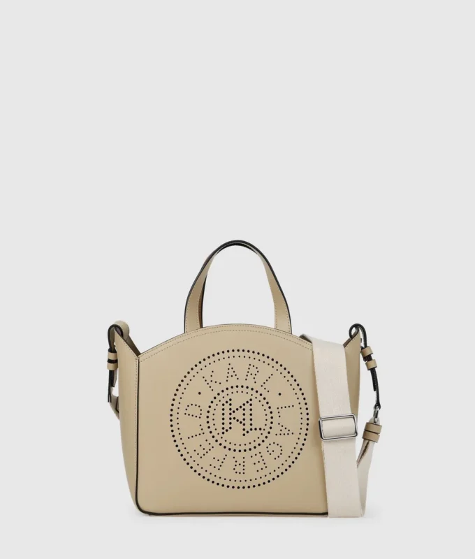 K/CIRCLE DELİKLİ KÜÇÜK TOTE ÇANTA