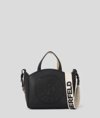K/CIRCLE DELİKLİ KÜÇÜK TOTE ÇANTA