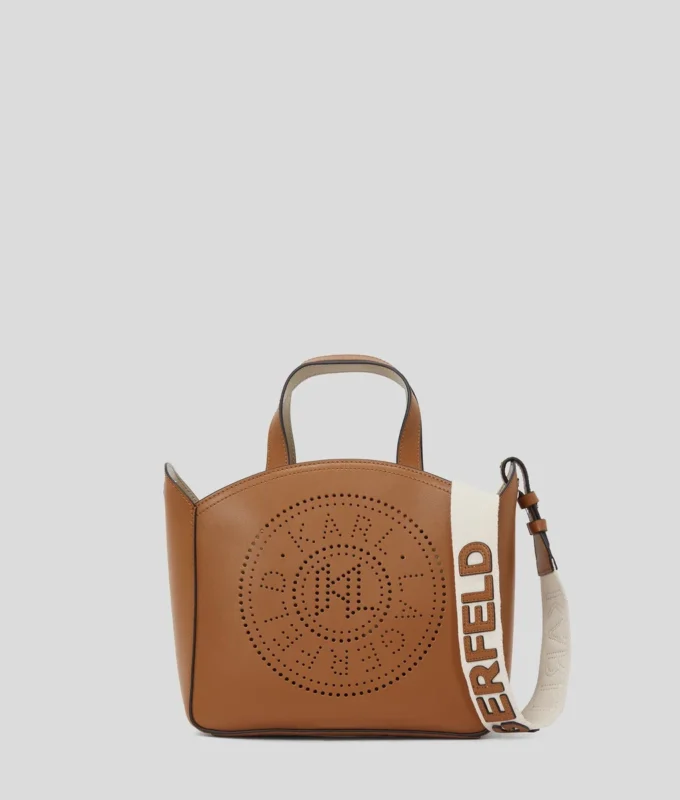K/CIRCLE DELİKLİ KÜÇÜK TOTE ÇANTA K/CIRCLE DELİKLİ KÜÇÜK TOTE ÇANTA