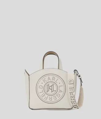 K/CIRCLE DELİKLİ KÜÇÜK TOTE ÇANTA