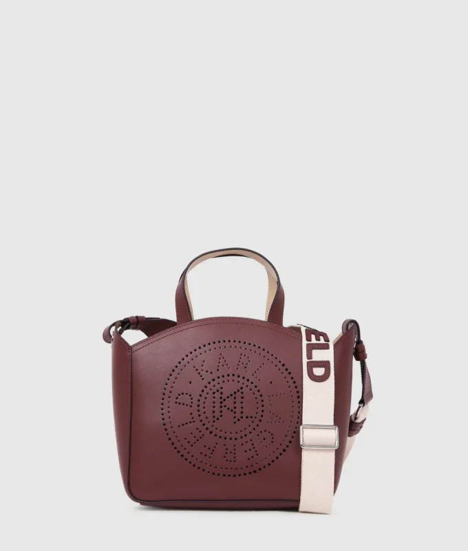 K/CIRCLE DELİKLİ KÜÇÜK TOTE ÇANTA