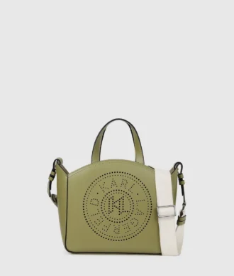 K/CIRCLE DELİKLİ KÜÇÜK TOTE ÇANTA