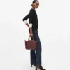 K/CIRCLE DELİKLİ KÜÇÜK TOTE ÇANTA